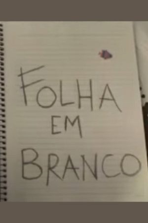 Folha em branco (2011) poster