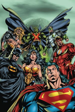 Super Heroes United! The Complete Justice League History (2008) poster