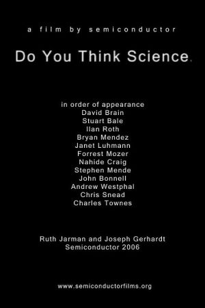 Do You Think Science (2006) poster