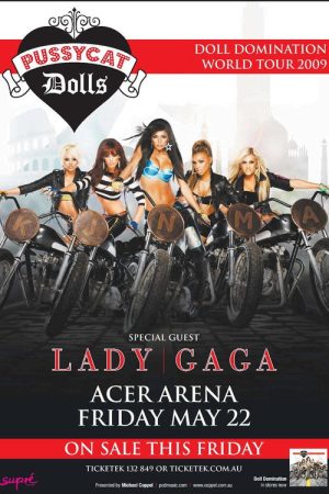 Doll Domination World Tour (2009) poster
