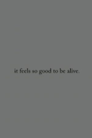 it feels so good to be alive. (2006) poster