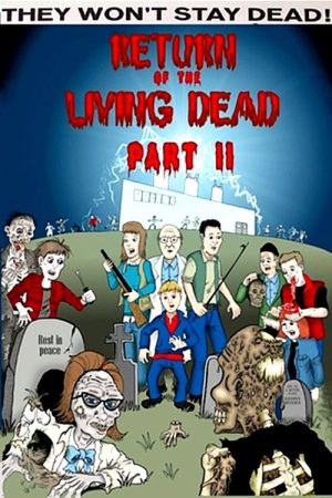 They Won’t Stay Dead: A Look at ‘Return of the Living Dead Part II’ (2011) poster
